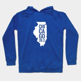 Chicago Marthon 26.2 Mile Race for Runners Hoodie